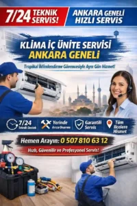 Esenler Klima İç Ünite Servisi